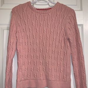 Pink Preppy Sweater